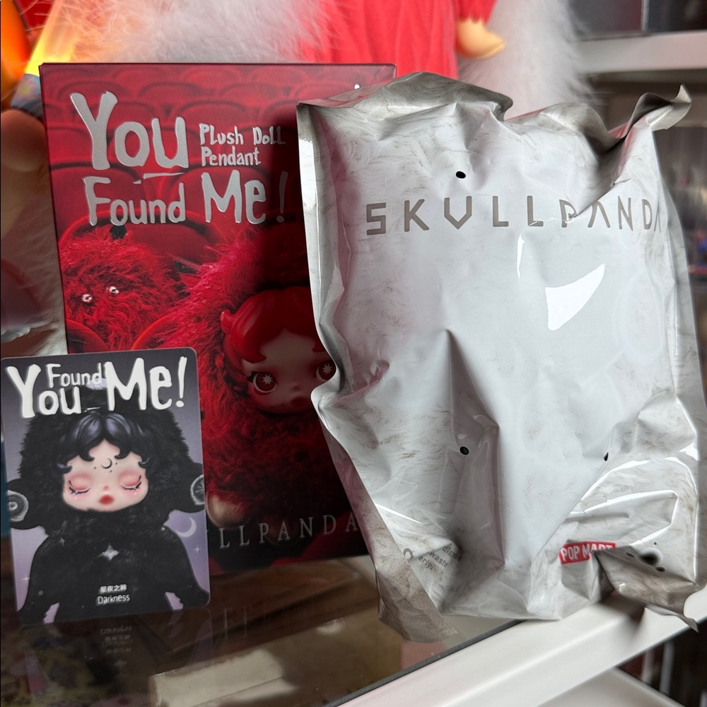 Authentic SkullPanda “You found me” Darkness from Pop Mart! Sealed bag.